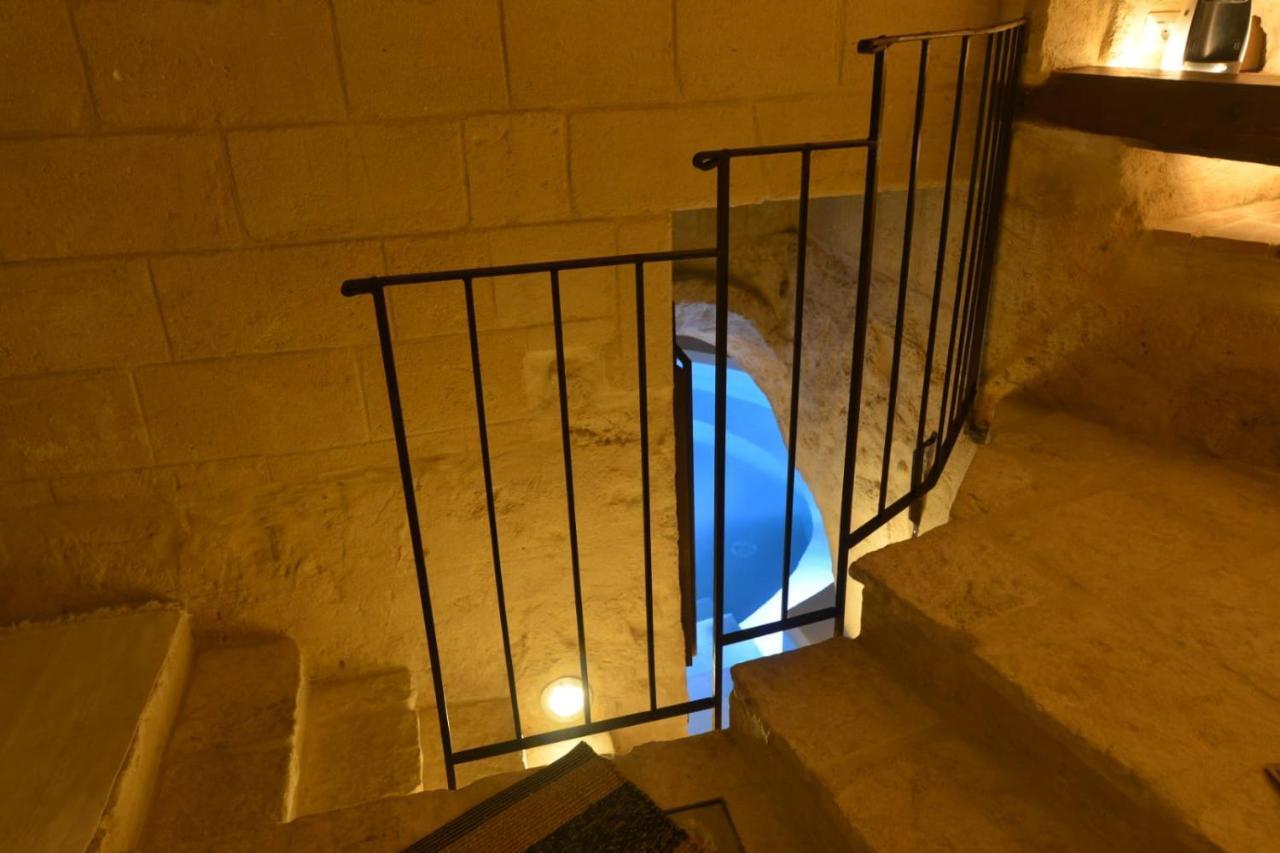 Grotta Gea Luxury Home Con Piscina & Spa Matera Exterior foto